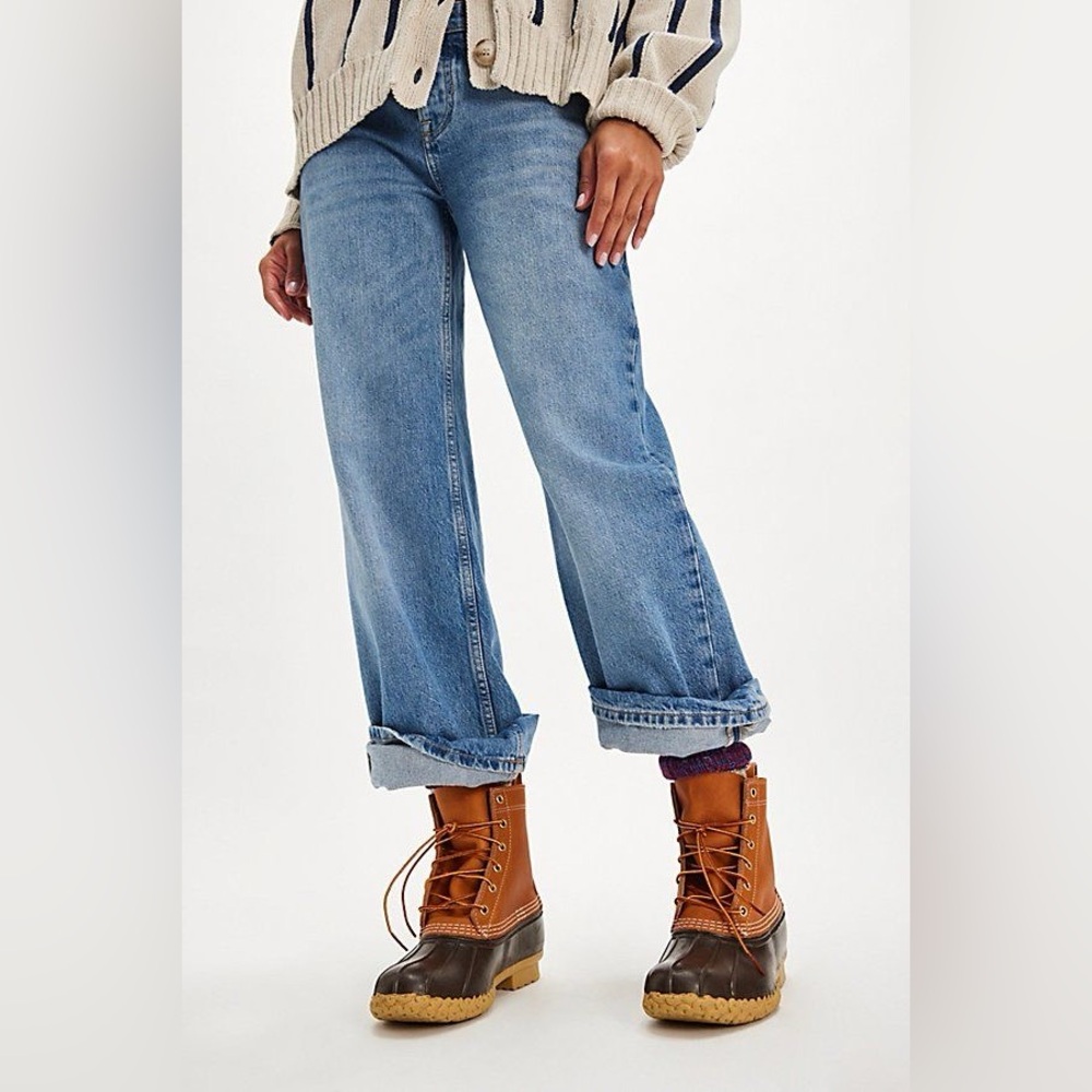 Classic L.L. Bean Bean Boots | Duck Boots | Two-Tone Laces | Size 6
